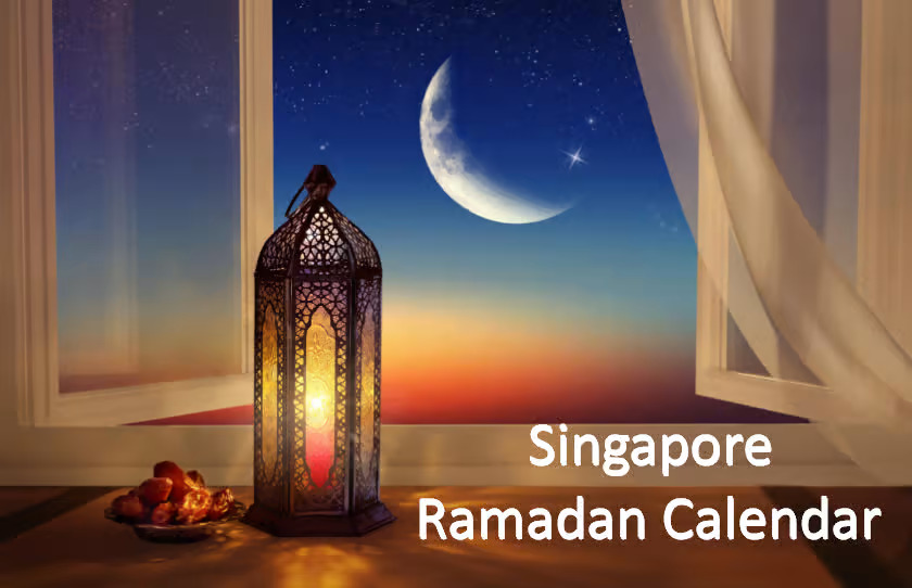 Ramadan 2025 Calendar in Singapore 1 Ramadan 2025 Calendar in Singapore