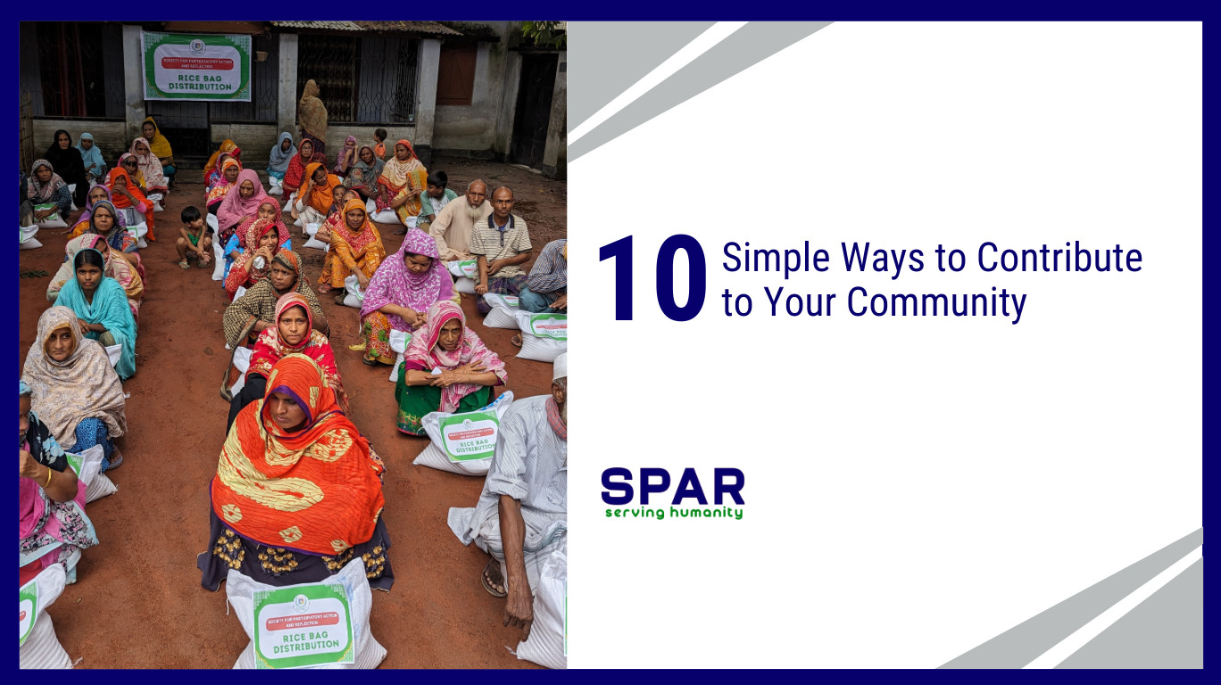 Ways to Contribute to Your Community