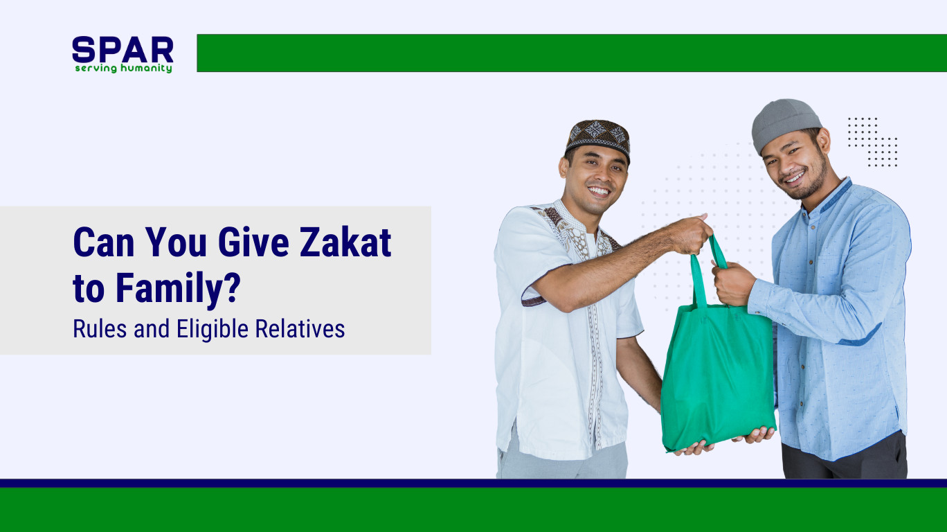 can you give zakat to family