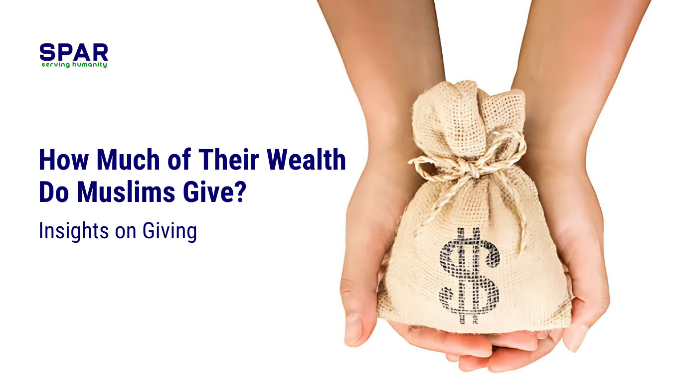 How Much of Their Wealth Do Muslims Give? 1 How much of their wealth to Muslims give