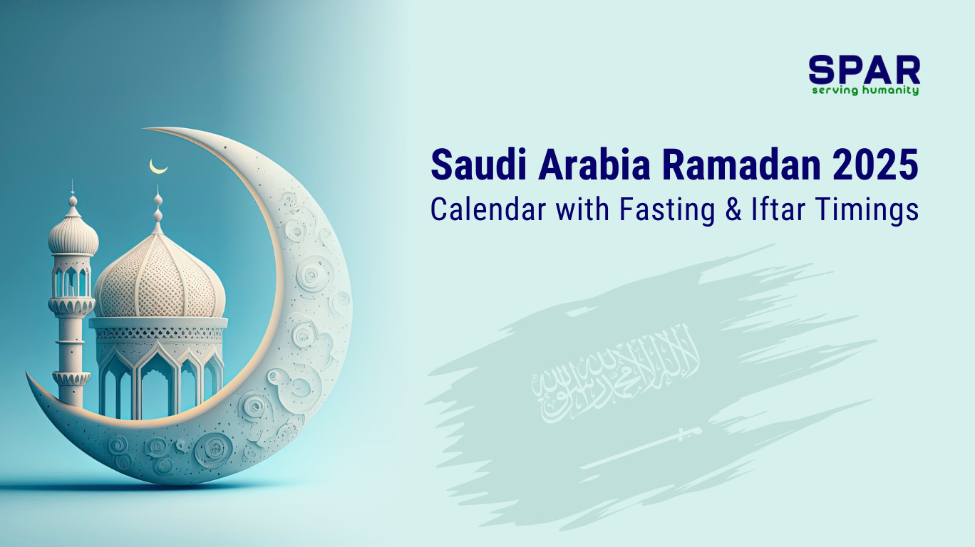 Ramadan 2025 Calendar Saudi Arabia with Fasting & Iftar Timings