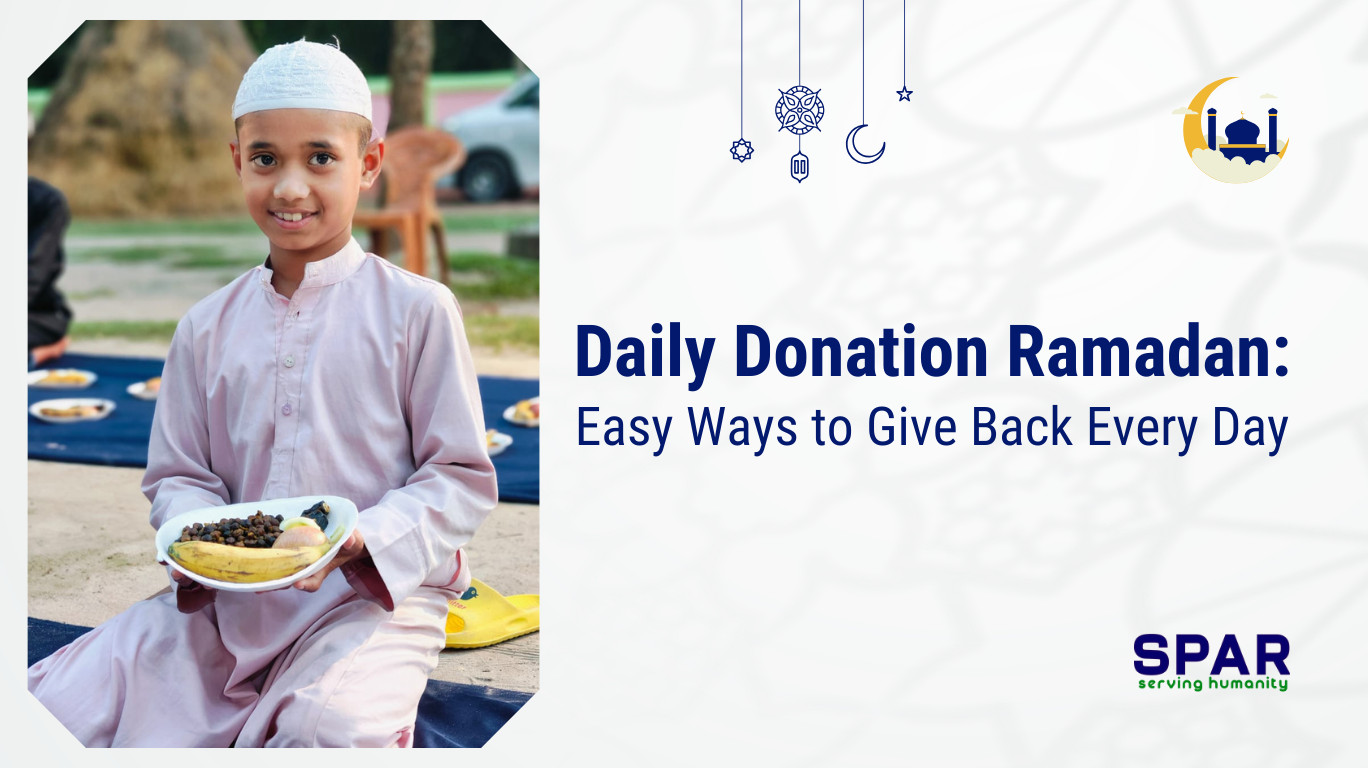 daily donation Ramadan​