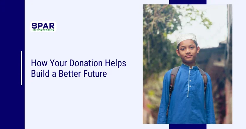 How Your Donation Helps Build a Better Future