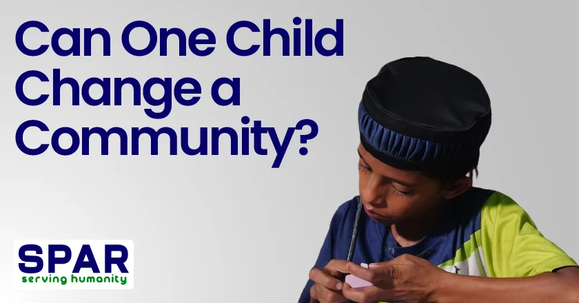 Can One Child Change a Community