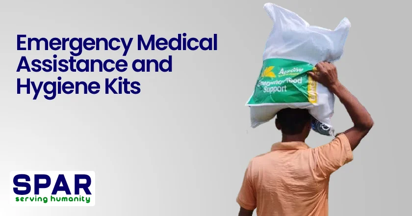 Emergency Medical Assistance and Hygiene Kits