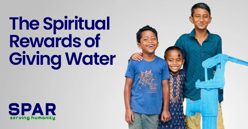 Spiritual Rewards of Giving Water