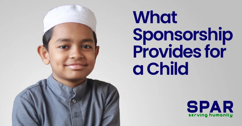What Sponsorship Provides for a Child