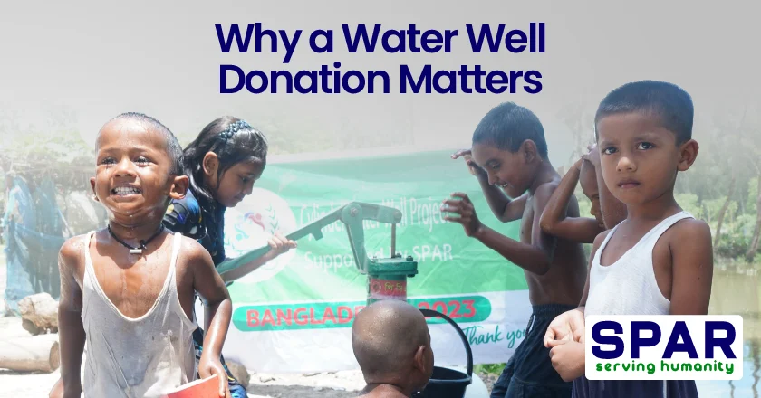 Why a Water Well Donation Matters
