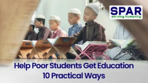 help poor students get education