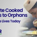 donate cooked meals to orphans