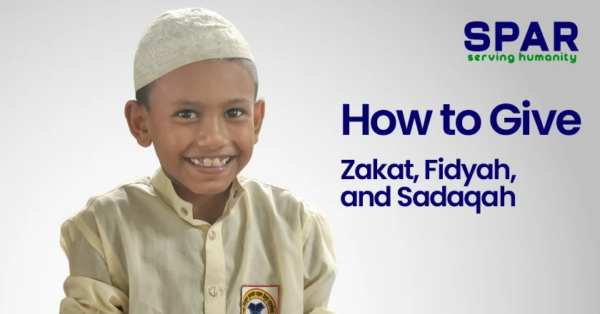 How to Give Zakat, Fidyah, and Sadaqah