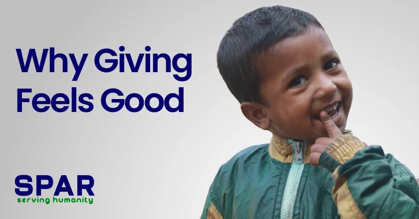 Why Giving Feels Good