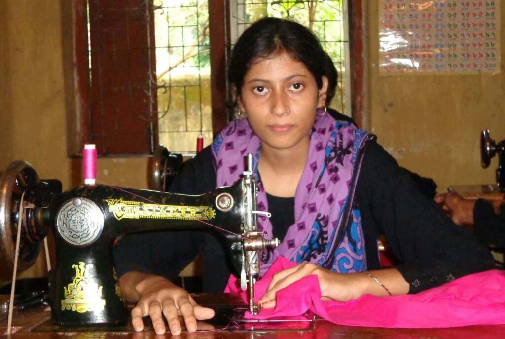 Sponsor a Sewing Machine To a Widow