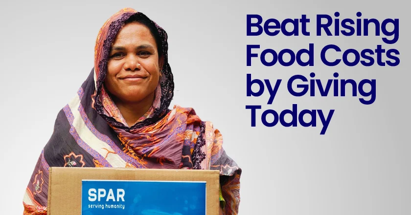 Beat Rising Food Costs by Giving Today