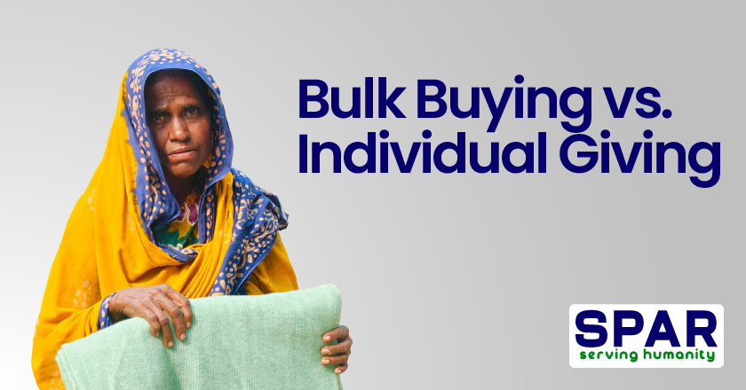 Bulk Buying vs. Individual Giving