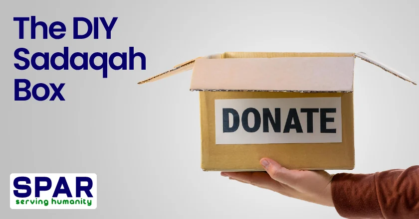 Start Small The DIY Sadaqah Box