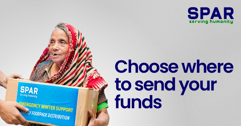 Choose Where to Send Your Funds
