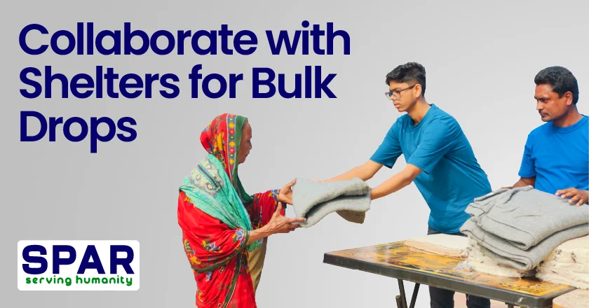 Collaborate with Shelters for Bulk Drops