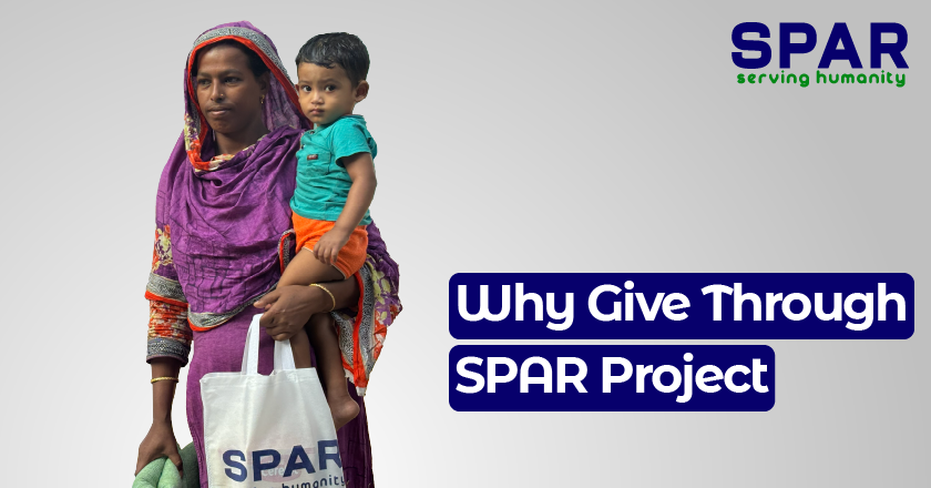 Why Give Through SPAR Project
