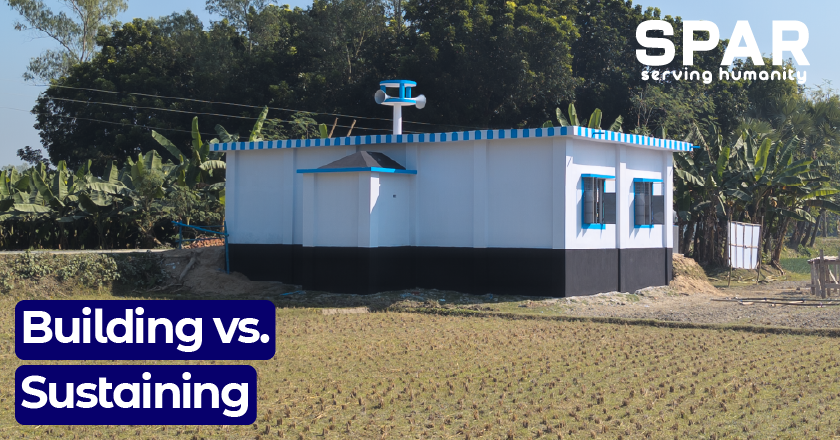 Mosque Sadaqah Jariyah: The Hadith, the Proof, and the Palace Waiting for You in Jannah 1 Building vs. Sustaining