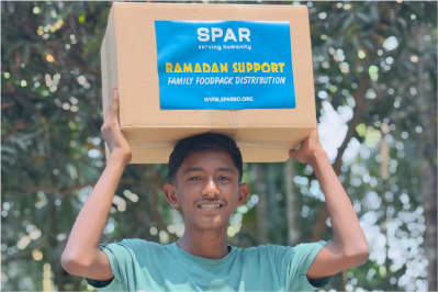 Monthly Food Pack Distribution