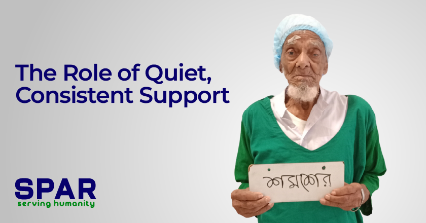 The Role of Quiet Consistent Support