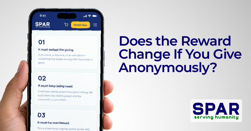 From Click to Cause: What Happens When You Give Sadaqa Online 5 Does the Reward Change If You Give Anonymously