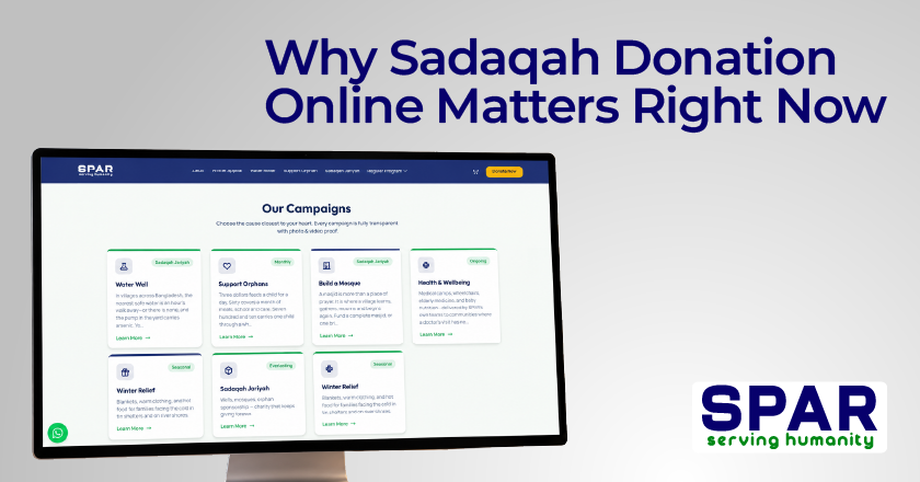 What Every Muslim Should Know Before Giving Sadaqah Online 4 Why Sadaqah Donation Online Matters Right Now